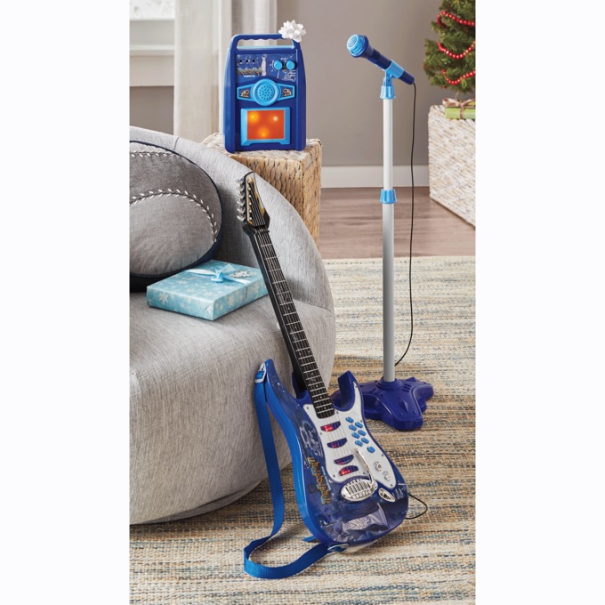 Rock Guitar Set with Amp and Mic, , large