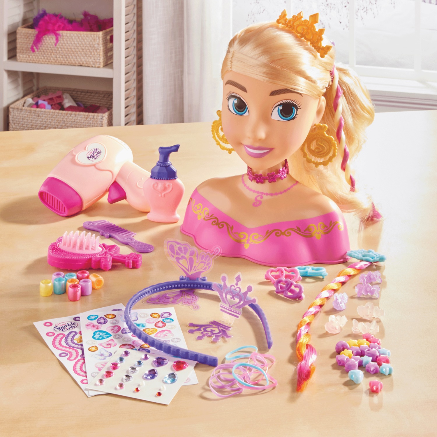 Sparkle girlz feed me doll outlet