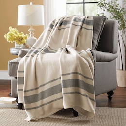 Grainsack Stripe Blanket, , large