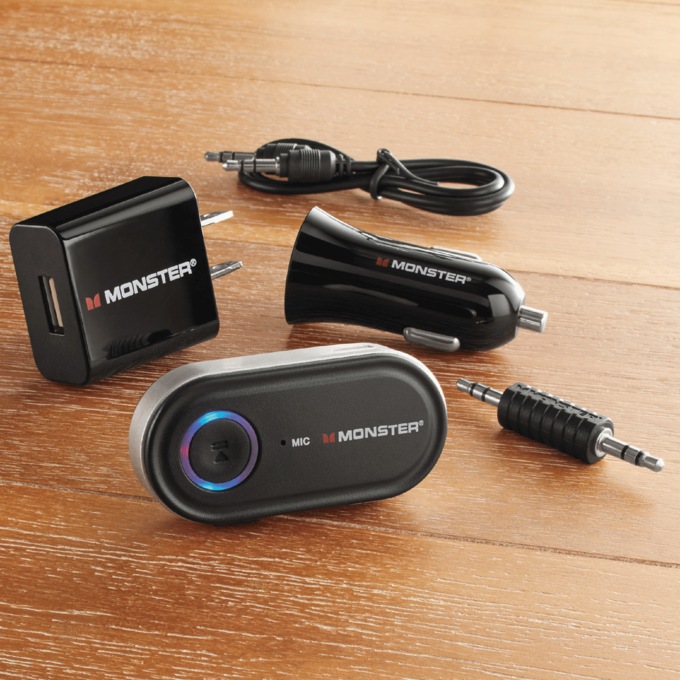 Monster 7-Piece Bluetooth Audio Receiver Kit, , large