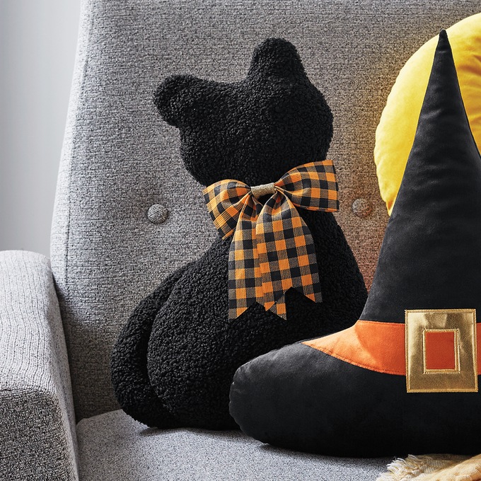 Halloween-Shaped Pillow, , large