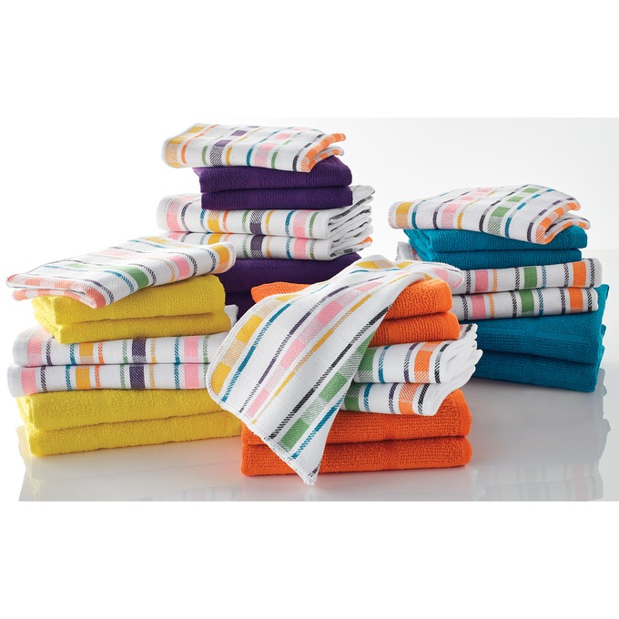 28-Piece Kitchen Towel Set, , large