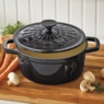 3-Quart Seasonal Enameled Cast Iron Dutch Oven, , large