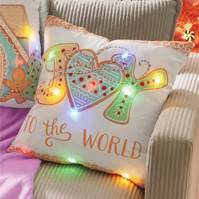Lit Whimsy Bright Accent Pillow, , large