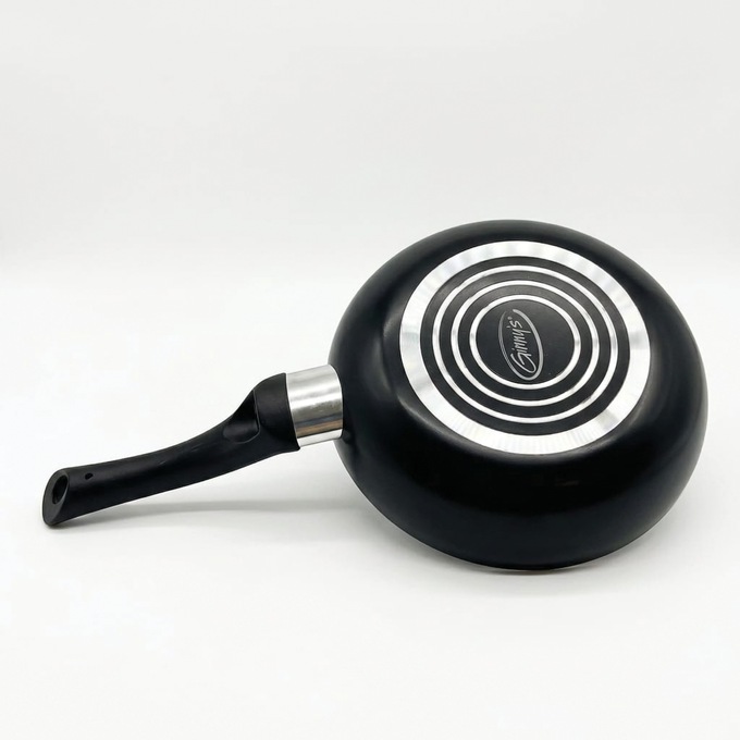 Ginny's 22-Piece Ceramic Cookware Set, Black, large