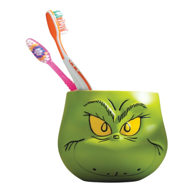 Grinch Toothbrush Holder, Green, large