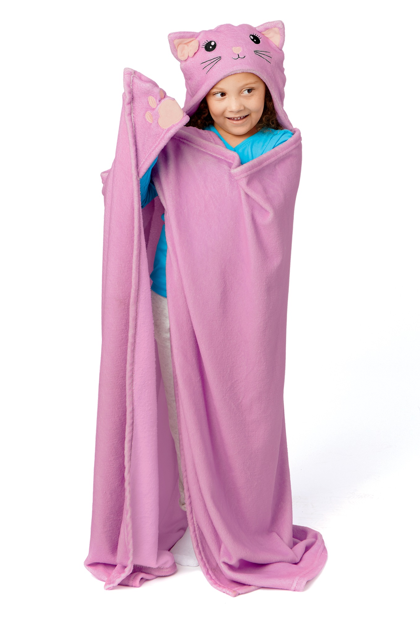 throw hooded blankets