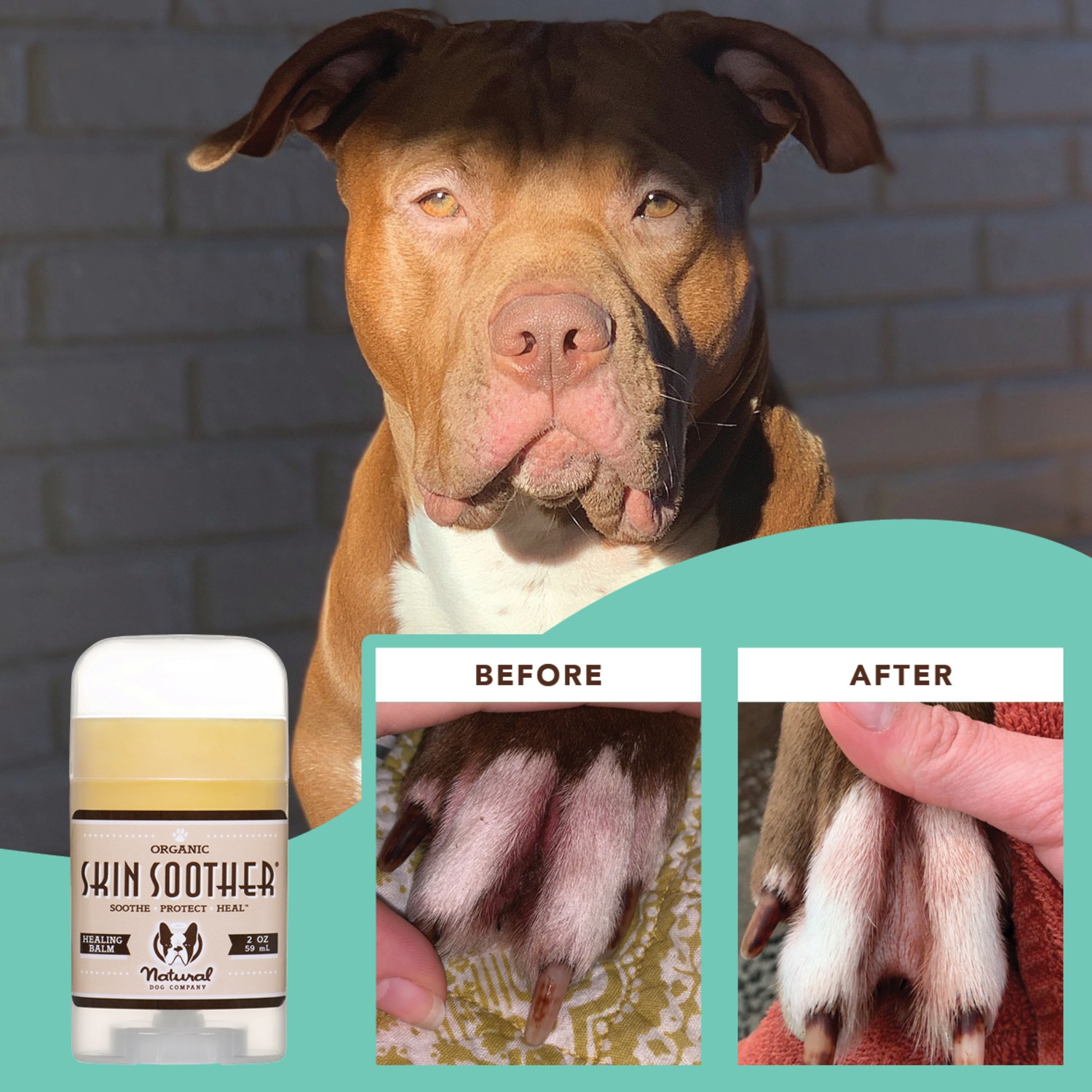 Skin soother natural discount dog company reviews