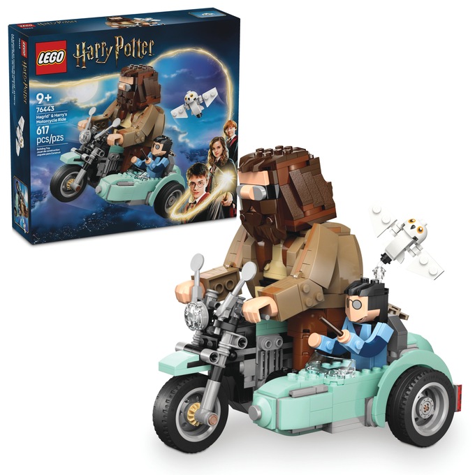 LEGO Harry Potter Hagrid Motorcycle Ride, , large
