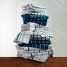 Color Connection 20-piece Kitchen Towel Set, Island Blue, large