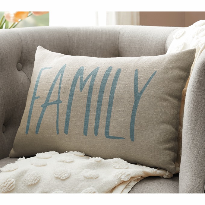 Personalized deals family pillow