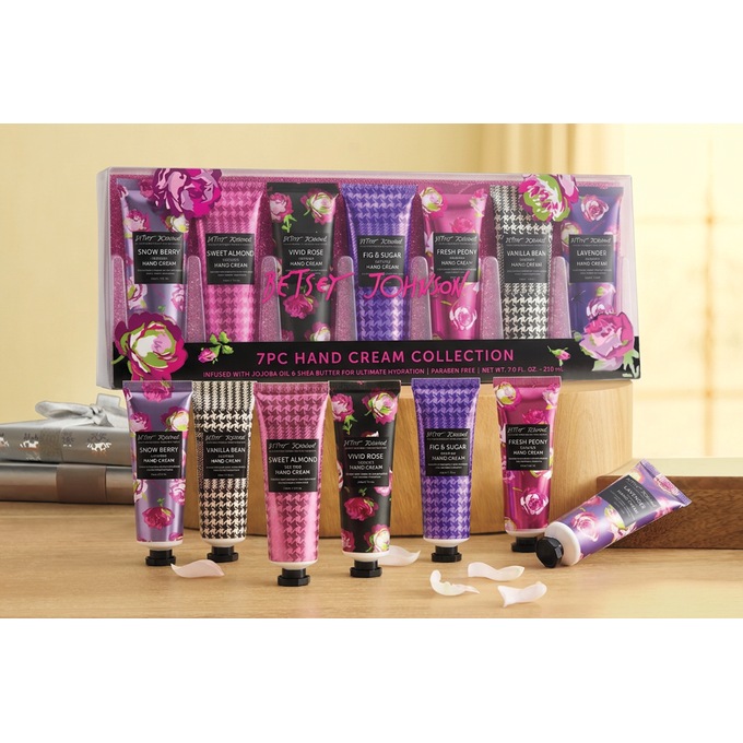 7-Piece Floral Hand Cream Set, Multi, large