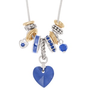 Personalized Birthstone Heart/Slider Pendant, , large