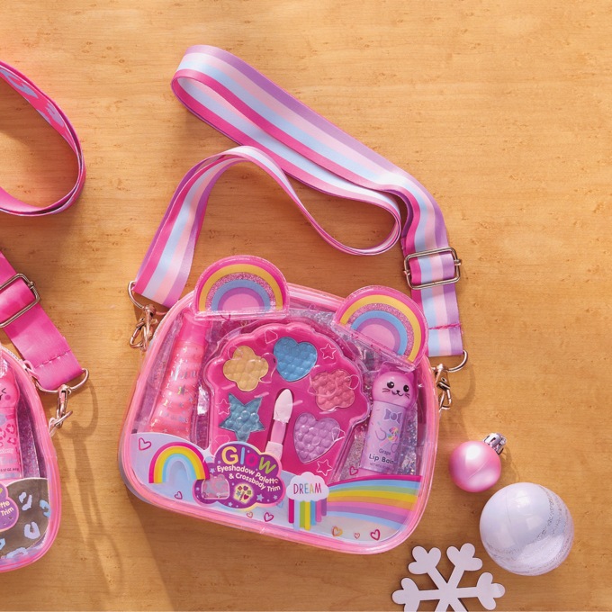 Glam Crossbody with Makeup, , large