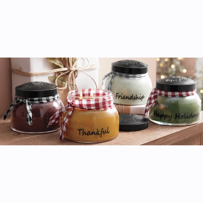 Scented Farmhouse Jar Candle, , large