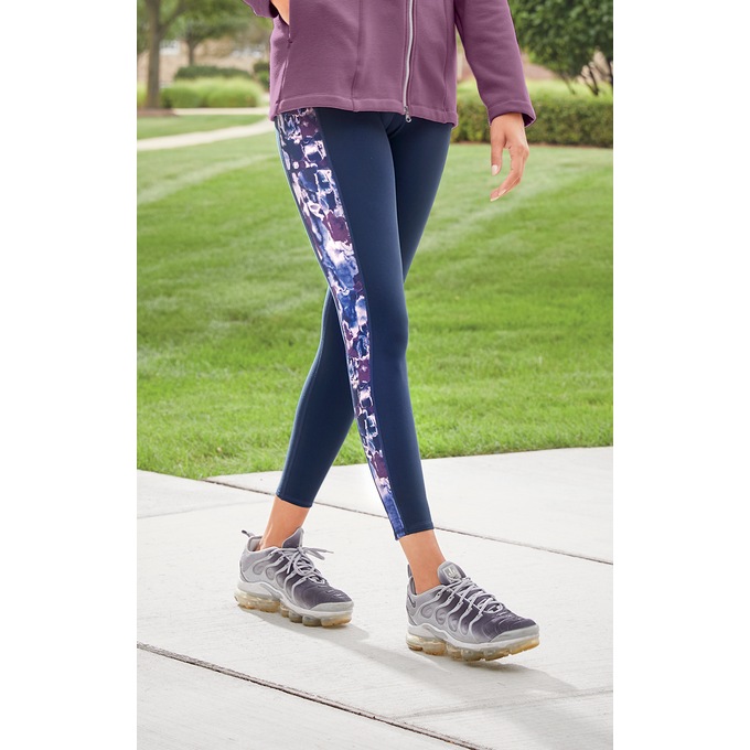Skechers Women&#39;s Floral High Waist 7/8 Legging, , large