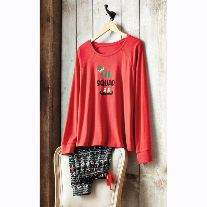 Elf Squad PJ Set, , large