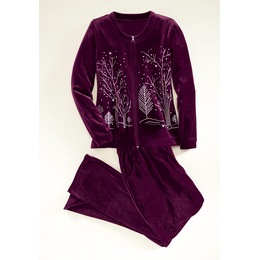 Winter Tree Velour Set, , large