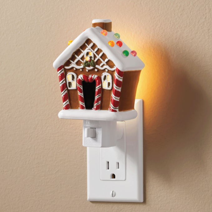 Gingerbread house night light new arrivals