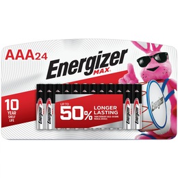 Energizer MAX 24-Pack AAA Household Batteries, , large