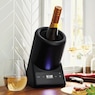 Electric Wine Bottle Chiller, Black, large