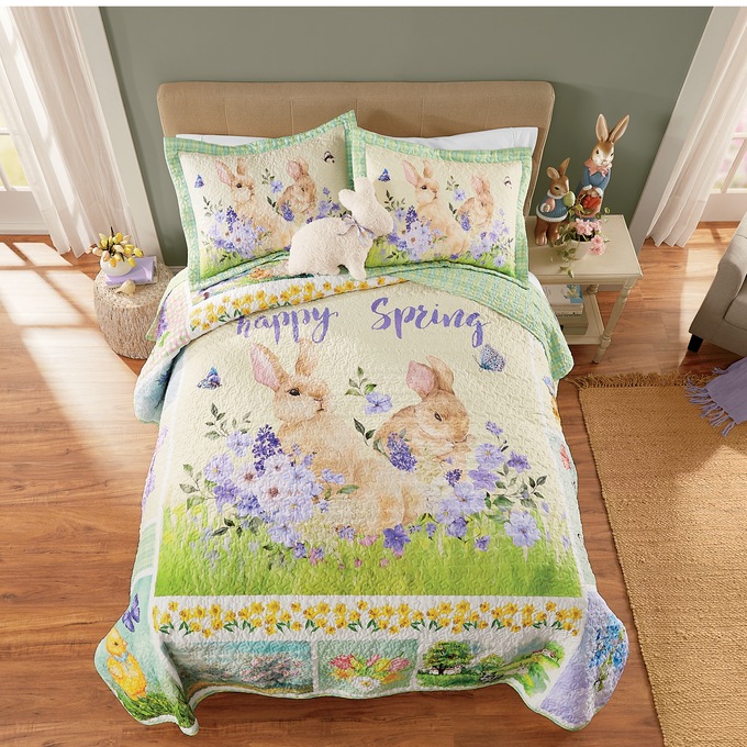Sherpa Bunny Accent Pillow, , large