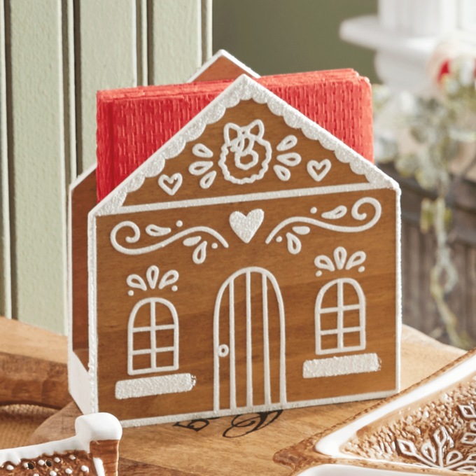Gingerbread Napkin Holder, , large