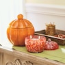 Set of 2 Harvest Glass Candles, , large