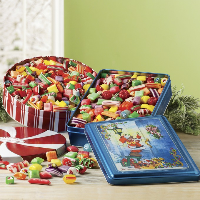Old fashioned christmas candy swiss colony