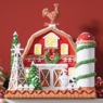 Gingerbread Barn and Silo, , large