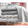 Holiday Print 2-Pack Flannel Sheet Set, , large