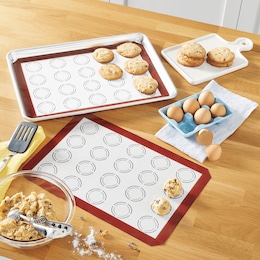 Set of 2 Silicone Baking Mats, , large