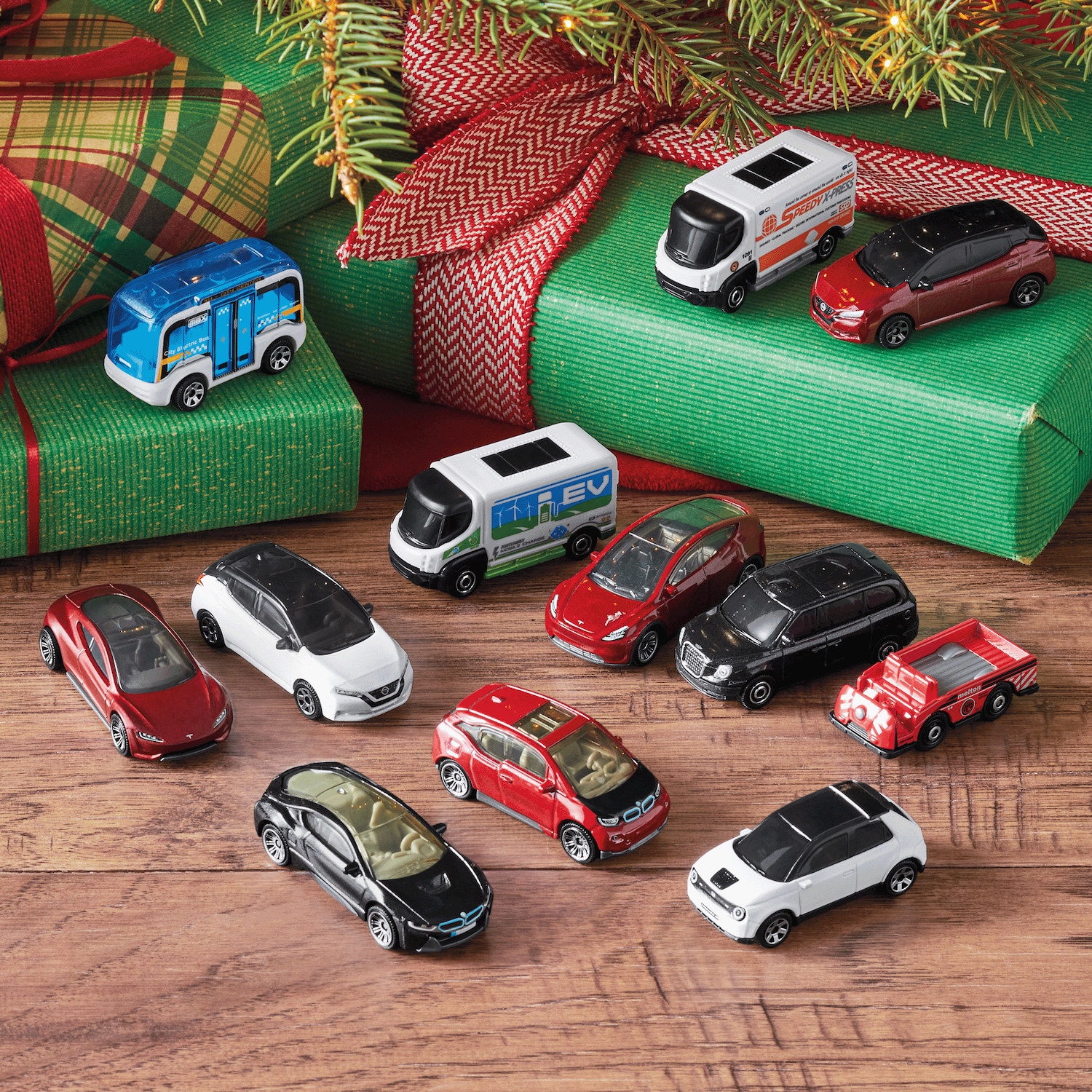 12-Piece Matchbox EV Car Set | Swiss Colony