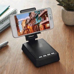 iLive Wireless Bluetooth Speaker and Phone Holder, , large