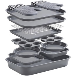 13-Piece Stackable Bakeware Set, , large