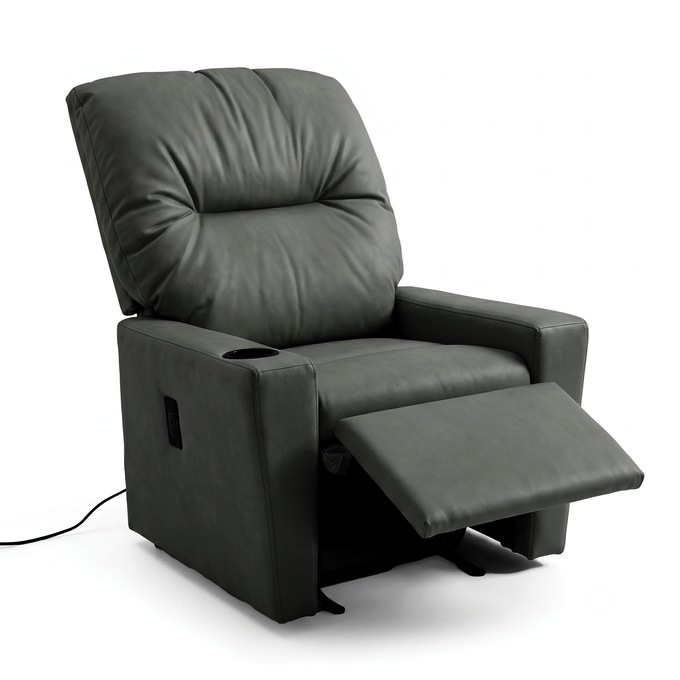 Youth Recliner with USB Ports, , large