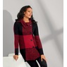 Block Sweater Coat, , large
