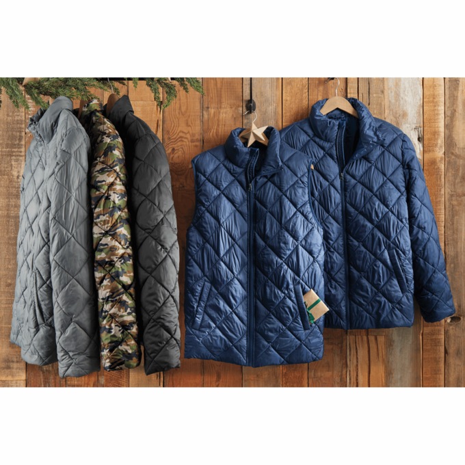 Men's Light Puffer Jacket, , large