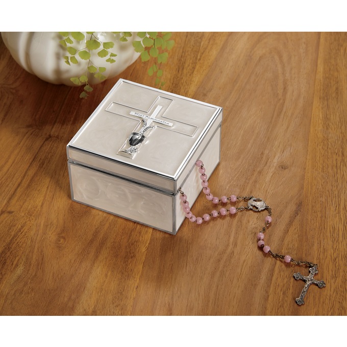 Rosary Keepsake Box, , large