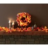 Lit Fall Wreath, , large