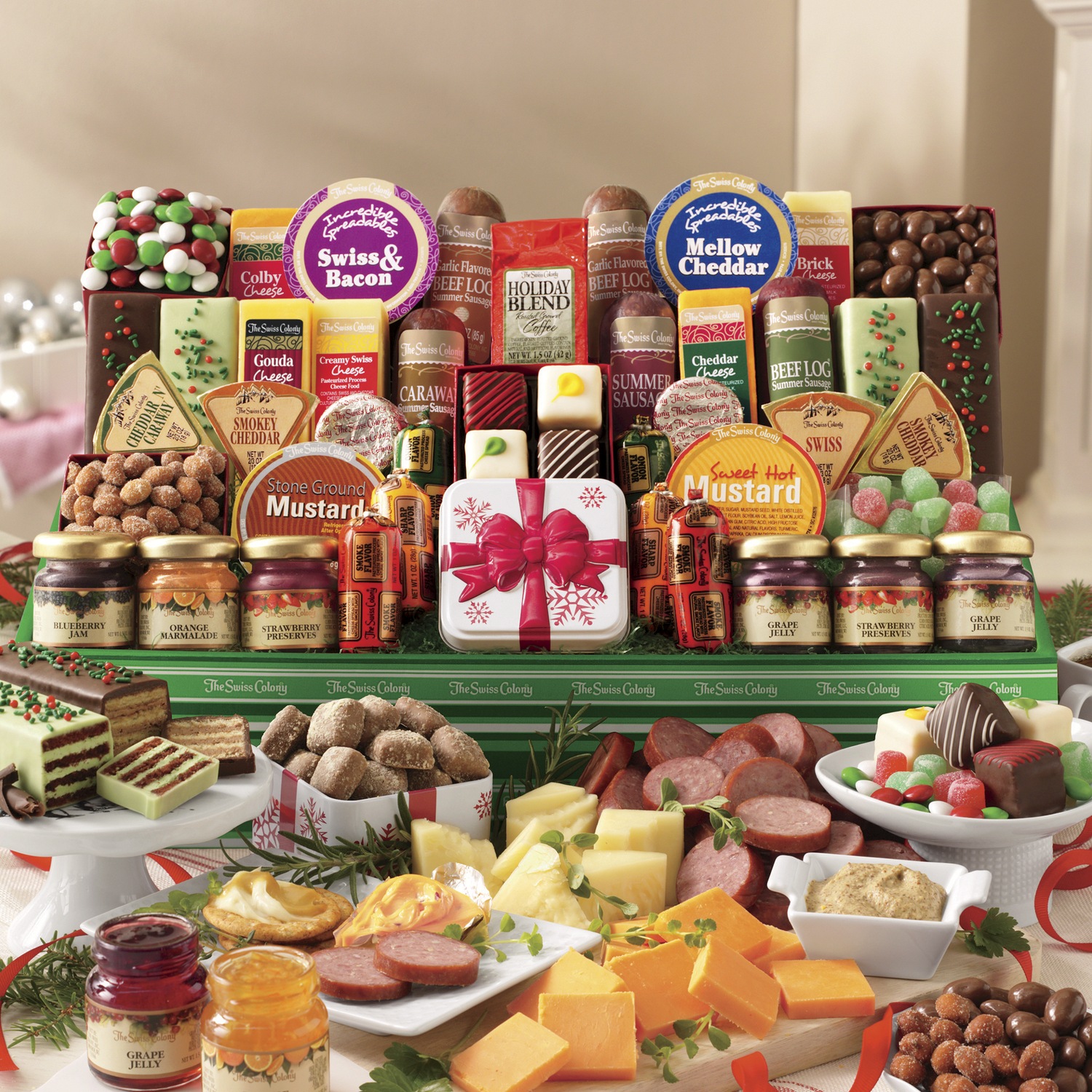 42 Holiday Favorites Food Gift Swiss Colony
