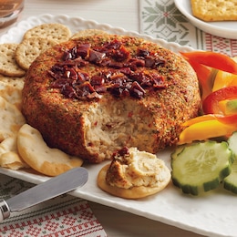Garden Vegetable Cheese Wheel, , large