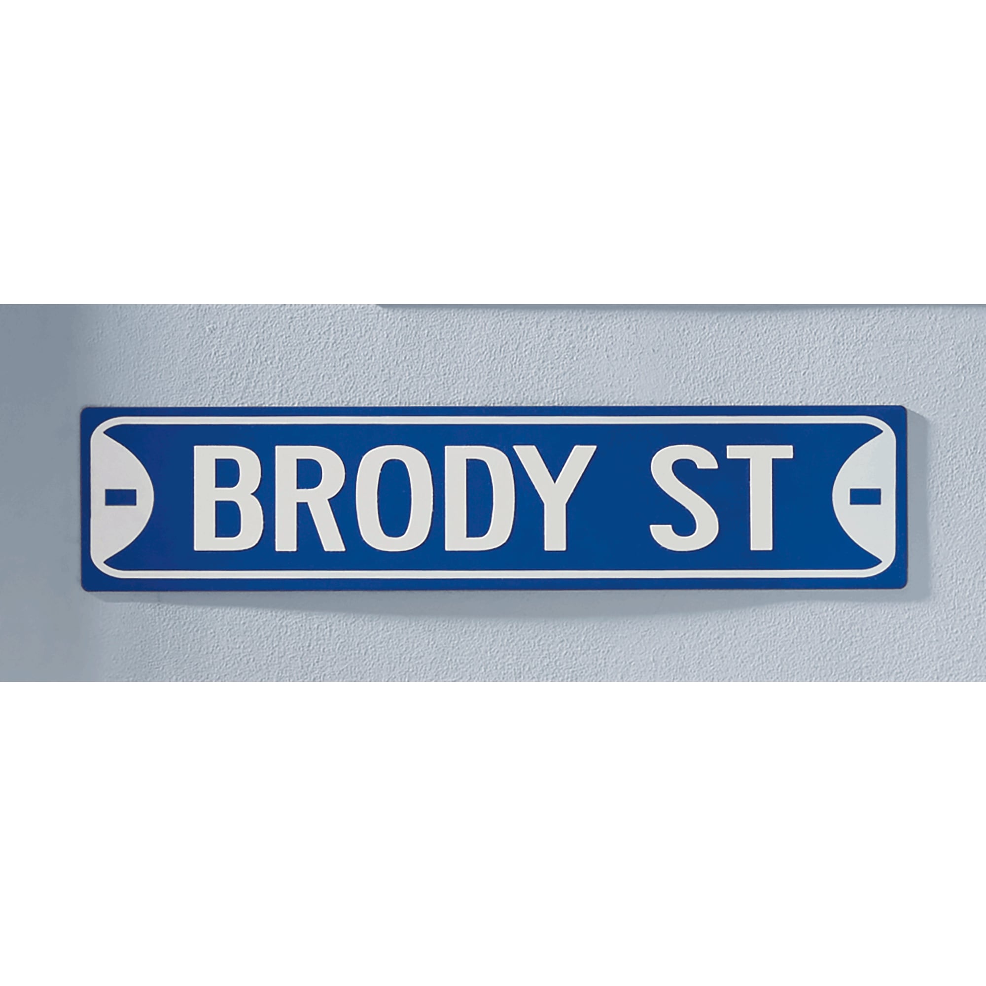 Personalized Street Sign, Blue, large