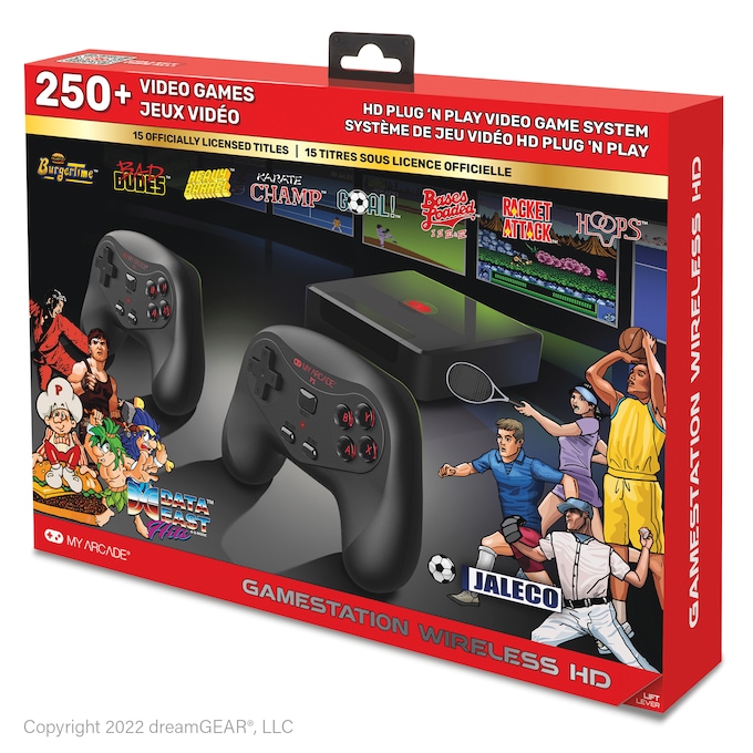 Gamestation Wireless Retro Console with 265 Games, , large