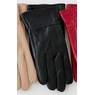 Classic Cinched Leather Gloves, , large