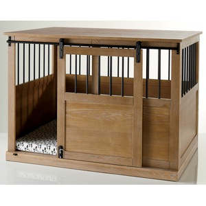 Barn Door Large Pet Crate, , large