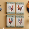 4-Piece Garden Rooster Canvas Set, , large