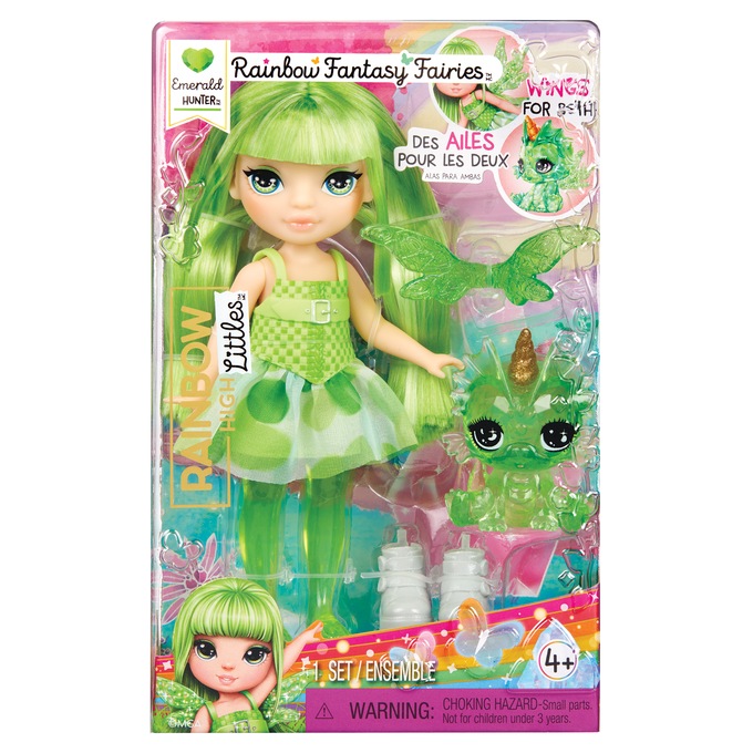 Rainbow High Littles Fantasy Doll, Green, large