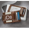 RFID Leather Money Clip Wallet, , large