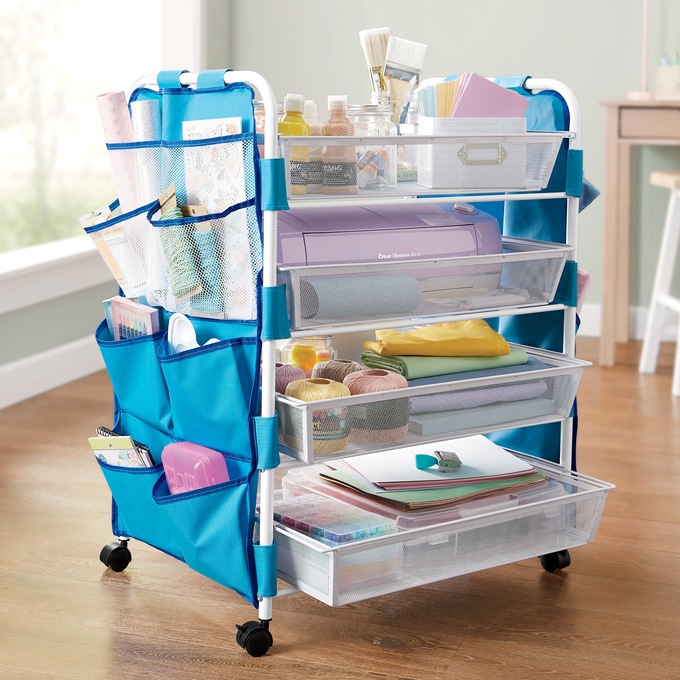 Crafting on sale storage cart